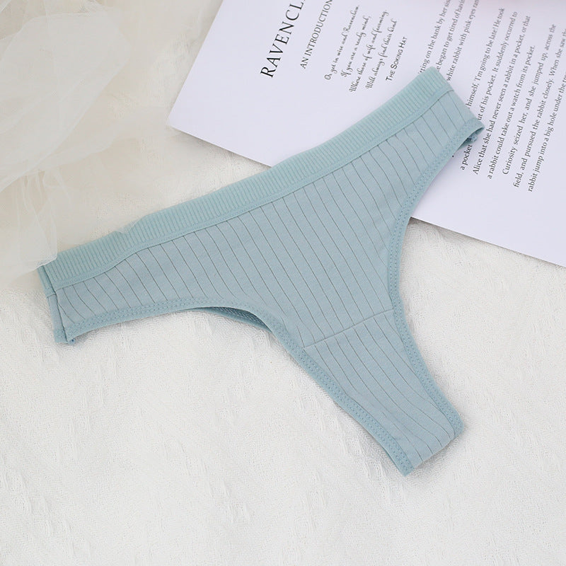 40 Cotton Women's Thongs - Seamless & Sporty Design