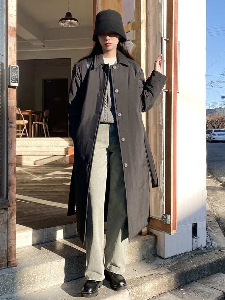 Knee-Length Cotton Workingwear for Girls